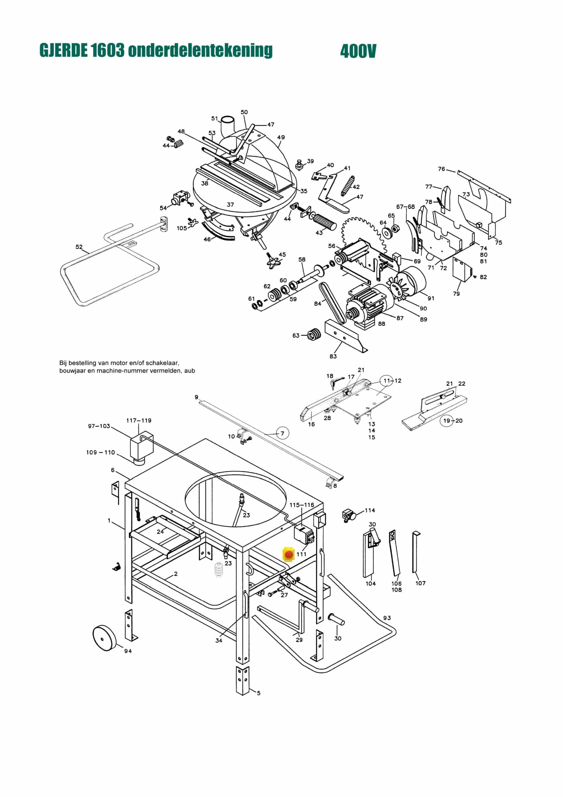 Gjerde 1603 onderdeeltekening 1 scaled